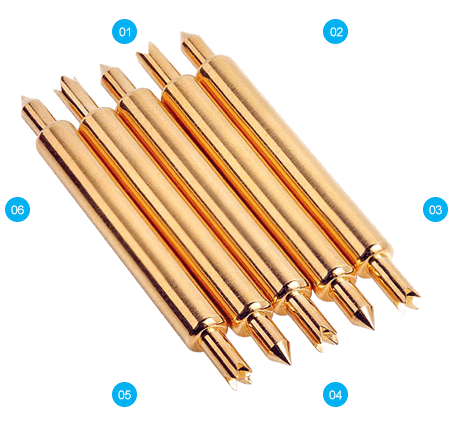 華榮華雙頭探針、高頻測(cè)試彈簧探針、pogopin探針、層層嚴(yán)格質(zhì)檢，保證產(chǎn)品零缺陷