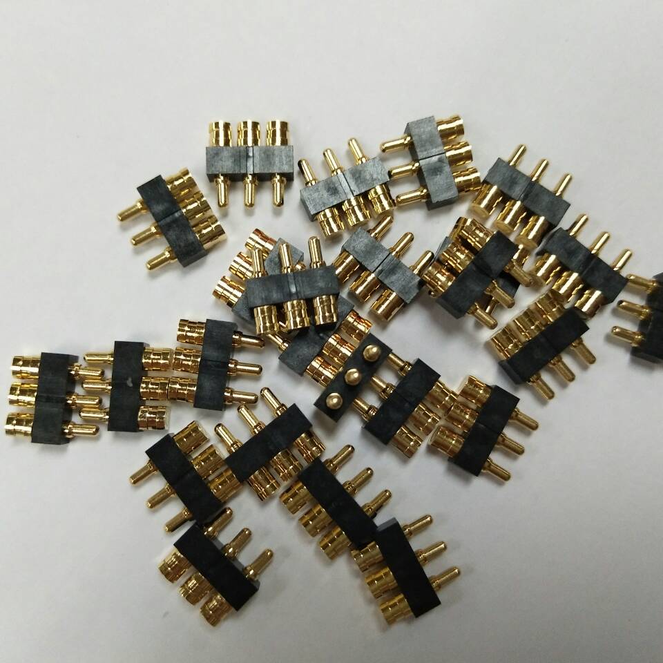 Pogopin探針、測試探針、電流針、帶塑膠頂針、連接器探針、探針圖片、頂針圖片、彈簧針圖片