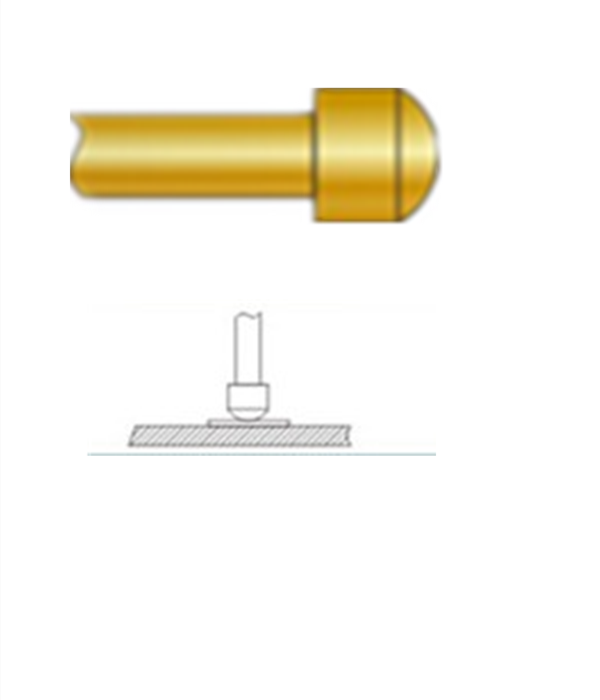 圓頭探針、探針用法圖、探針原理圖、測(cè)試探針圖片
