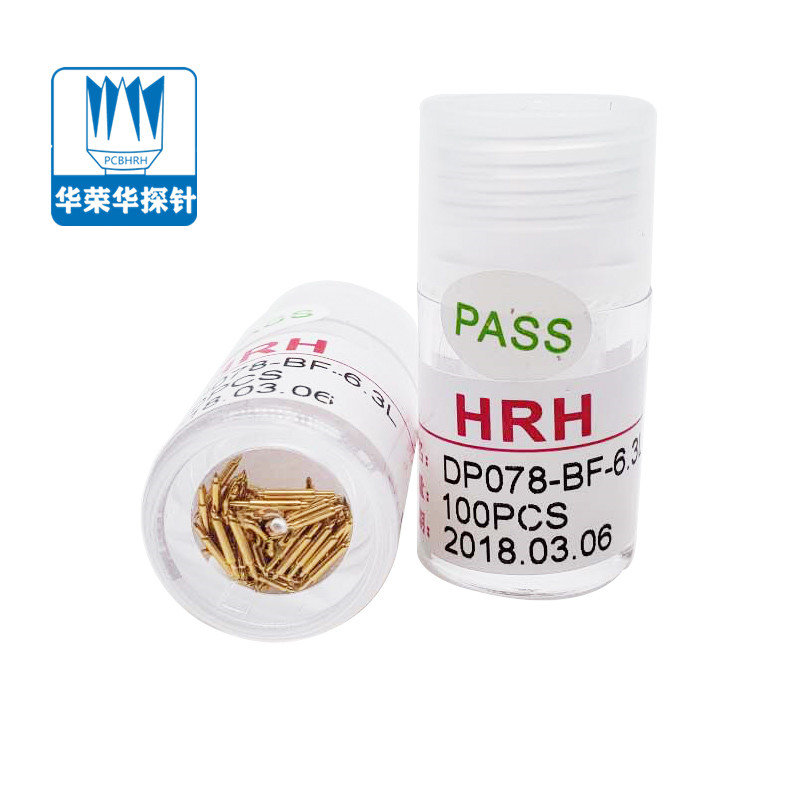 雙頭探針DP078-BF-6.3L，BGA探針，華榮華雙頭探針廠家